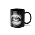 Heavy Eyes Mug - Black