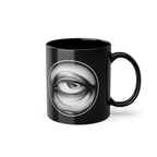 Heavy Eyes Mug - Black
